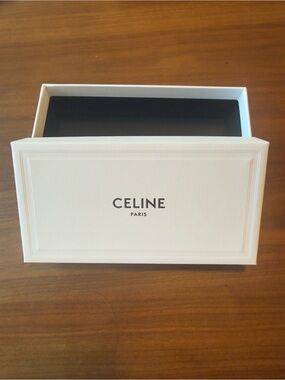 Celine White Presentation Box with Black Interior